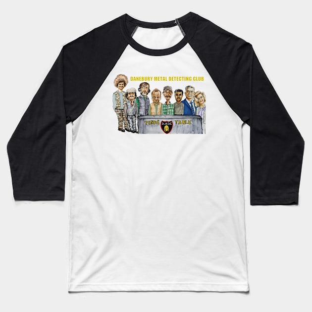 Detectorists - characters D.M.D.C. Baseball T-Shirt by smadge